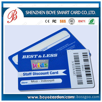 Superior PVC Barcode Cards for Discount